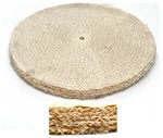 Sisal/stof skive ø 250 mm, 5 mm syning