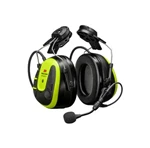 3M PELTOR WS ALERT høreværn/X-headset, gule skaller, sikkerhedshjelm-monteret, kompatibel med mobilapp