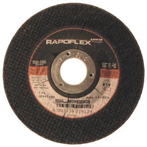 T42 Ø 125 x 2,5 x 22,2 mm kvalitet 95A 30 R BF