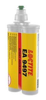 Henkel Loctite EA 9497, 2-komponent epoxylim, grå, 50 ml. pr. dobbelt patron