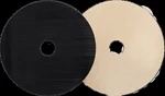 Løs velcro disc ø 250 mm, 40 mm, med lim-ryg.