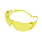 3M Securefit 200 beskyttelsesbrille, anti-ridse/anti-dug, gult glas