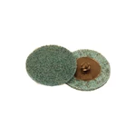 3M ROLOC-matteringsrondel Ø 25,4 mm, kvalitet A VERY FINE, blå/grøn