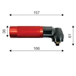 SUHNER vinkel værktøjsholder WI10