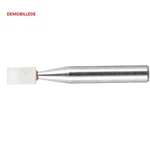 Slibestift, cylindrisk, ø 6 x 13 mm, 3 mm skaft, hvid, korn 120