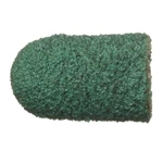 Slibekappe ø 5 x 11 mm, normalkorund, korn 80, grøn, SKWRS, 100 stk. pr. pakke