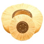 Fiberbørster, runde