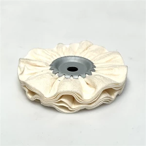 Polerskiv ø 100 mm, 1 x 8 lag, type  Notiflex, 10 mm hul