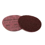 3M matteringsrondel Ø 115 mm, kvalitet  A MEDIUM, rød, 20 stk. pr. pakke