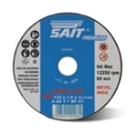 Ø 125 x 0,8 x 22,23 mm kvalitet A60S til jern og rustfri, 20 stk. pr. pakke.