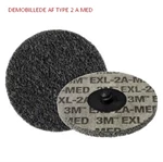 3M ROLOC-matteringsrondel Ø 76 mm, kvalitet  XL-DR  2 S FIN