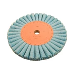 Sisal/stofskive Ø 350 mm med 35.2 mm hul, bølgeform, type WREK, 82B/101B,  imprægneret