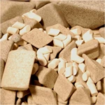 Rösler keramisk chips, type RM 2 , 25 kg. sæk