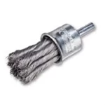 Penselbørste ø 30 mm, 0,35 mm tråd, snoet, 6 mm skaft, 