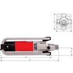 SUHNER Rotostar slangesliber, 230 V
