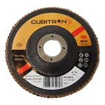 Ø  125 mm, korn 60, Cubitron II lærred med fiberbagplade, plan