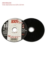 T41-Ø 125 x 1,6 x 22,23 mm, kvalitet A46N, til alu