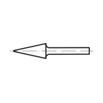 Ø 10 x 20 mm med 6 mm skaft, krydsfortanding ZX