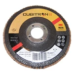 Ø  125 mm, korn 80, Cubitron II lærred med fiberbagplade