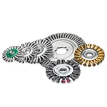 Ø 115 x 14 mm, M14 gevind, 0,50 mm snoet tråd