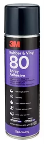 3M spraylim 80, 500 ml. pr. dåse. 