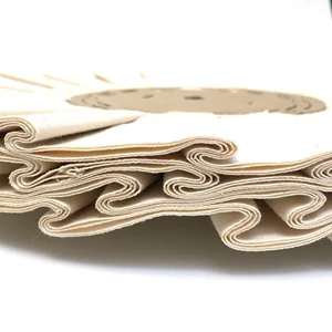 Stofskive L-form, Ø 200 mm x 16 lag med 22,2 mm hul, materiale 293