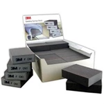 3M Slibeklods, 100 x 68 x 26 mm, grov/hård